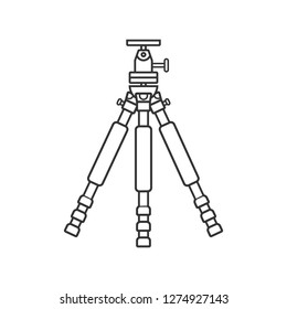Tripod vector icon,Flat design.