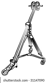 Tripod for video camera