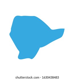 Tripoli region map in Libya country