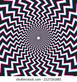 TRIPPY ART ILLUSTRATION VECTOR BACKGROUND