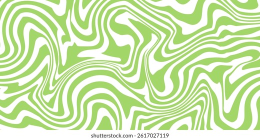 Trippy burst lines background. Psychedelic wavy stripes wallpaper. Linear sunburst swirl. Twisted and distorted curly texture. Vector 
