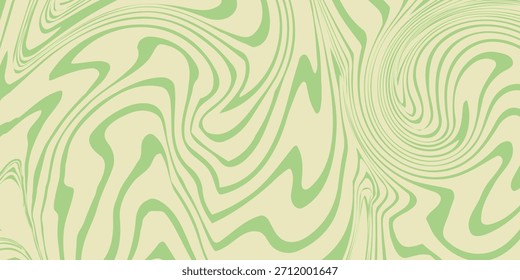 Trippy burst lines background. Psychedelic wavy stripes wallpaper. Linear sunburst swirl. Twisted and distorted curly texture. Vector 
