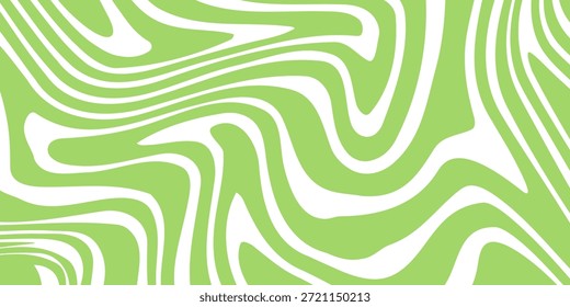 Trippy burst lines background. Psychedelic wavy stripes wallpaper. Linear sunburst swirl. Twisted and distorted curly texture. Vector 
