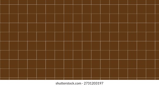 Trippy checkerboard background brown. Geometric grid checkerboard pattern forms a tunnel optical illusion. 