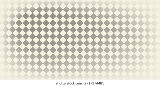 Trippy checkerboard background. Retro psychedelic checkered wallpaper. Wavy groovy chessboard surface. Distorted geometric pattern.