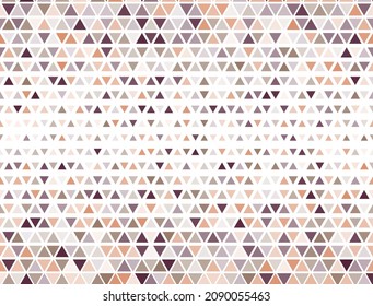 Trippy triangles halftone background. Fade triangular shapes banner background. Stylish triangles halftone shapes.
