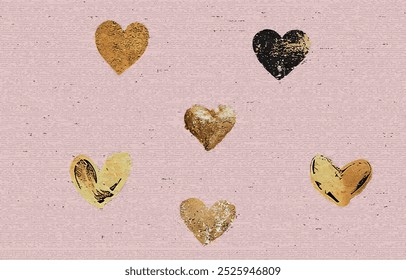 Triptych, abstract art background. Composition of geometric shapes, color blocks, minimalist artwork. Paint spots, modern art, vector illustration