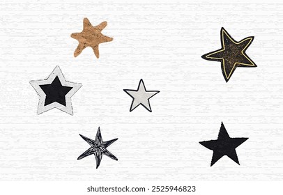 Triptych, abstract art background. Composition of geometric shapes, color blocks, minimalist artwork. Paint spots, modern art, vector illustration