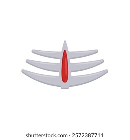 Tripundra, Indian Symbol Vector Illustration