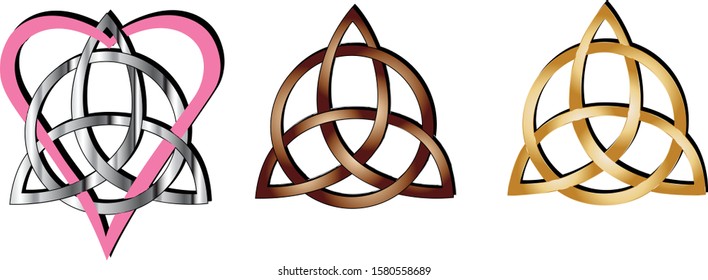 Triquetra, The Celtic Symbol For Eternal Love