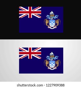 Tristan da Cunha Flag banner design