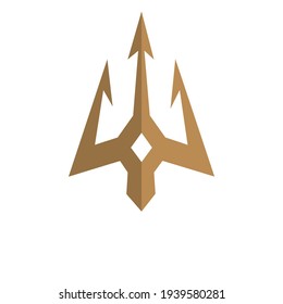 trisula arrow logo or icon. EPS 10