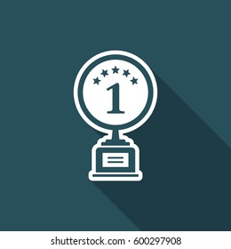 Triumph cup - Vector web icon