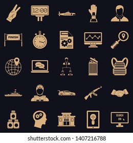 Triumph icons set. Simple set of 25 triumph vector icons for web for any design