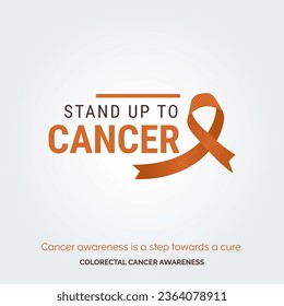 Triumph Over Colorectal Challenges Awareness Posters