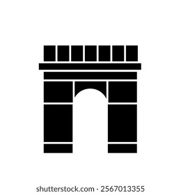  triumphal arch - vector icon