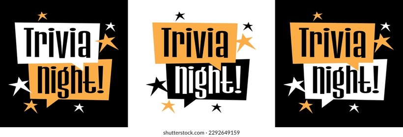 Noche de Trivia sobre la burbuja del habla