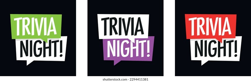 Trivia-Nacht auf Sprechblase
