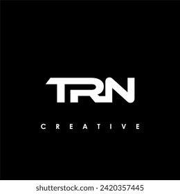 TRN Letter Initial Logo Design Template Vector Illustration