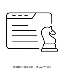 Ícones editáveis do traçado da Trojan Horse Line. Tecnologia de segurança cibernética, Phishing, Hacking, Crimes cibernéticos, Segurança, Cavalo de Troia, Proteção de dispositivos, Ilustração do vetor de privacidade.