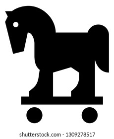 Trojan Horse Malware Icon