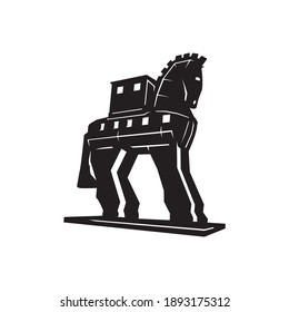 ícone de linha de cavalo de tróia 10926403 Vetor no Vecteezy