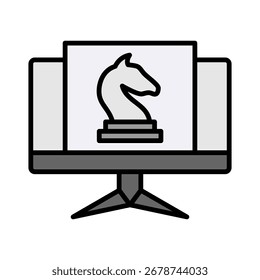Trojan lineal color icon vector collection