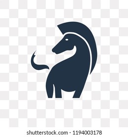 Trojan vector icon isolated on transparent background, Trojan transparency concept can be used web and mobile