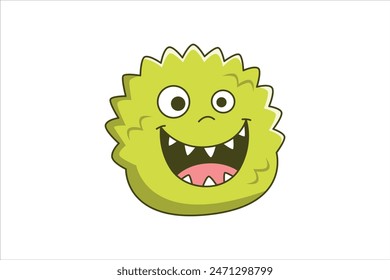 Troll Faces Flat Sticker Design