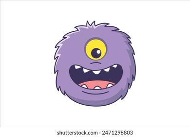 Troll Faces Flat Sticker Design