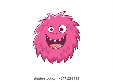 Troll Gesichter Flaches Aufkleber Design