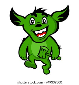 Troll Mascot Stock Vector (Royalty Free) 749339500