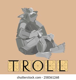 Troll with title