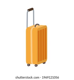 trolley bag.Vector illustration that is easy to edit.