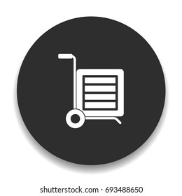 trolley box icon