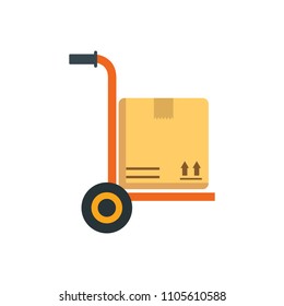 Trolley Box Logo Icon Design