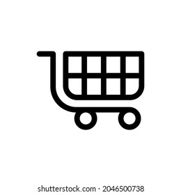 diseño vectorial de icono de carrito de carritos