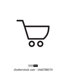 Trolley icon, design inspiration vector template for interface and any purpose