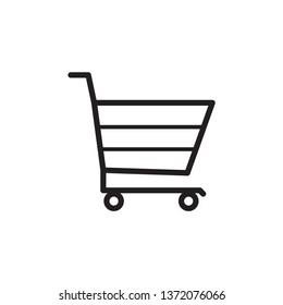 trolley icon design template