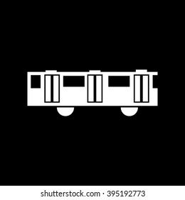Trolley Icon Vector Illustration