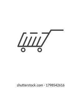 Trolley icon vector illustration design