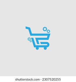 Vector de icono de troleado, plantilla de logotipo de ilustración en estilo de moda