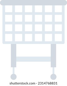 Trolley icon vector image. Suitable for mobile application web application and print media.