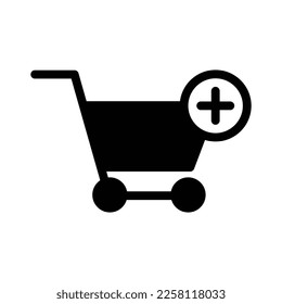 Trolley icon vector on trendy design