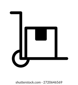 Ilustración de diseño de símbolo de Vector de icono de carro