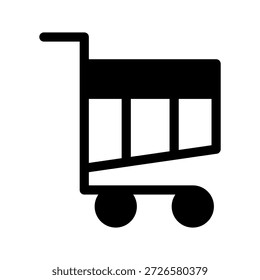 Ilustración de diseño de símbolo de Vector de icono de carro