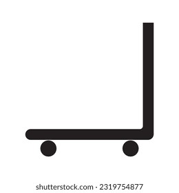logotipo de ilustración de la plantilla de vectores de iconos de trolebús