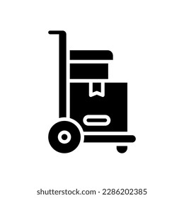 trolley icon for your website design, logo, app, UI.