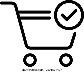 trolley line icon illustration vector