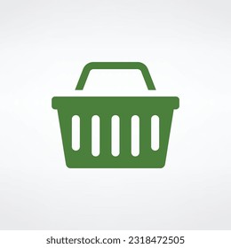 Trolley logo. vector trolley icon. cart icon. Shopping icon. online shop logo vector